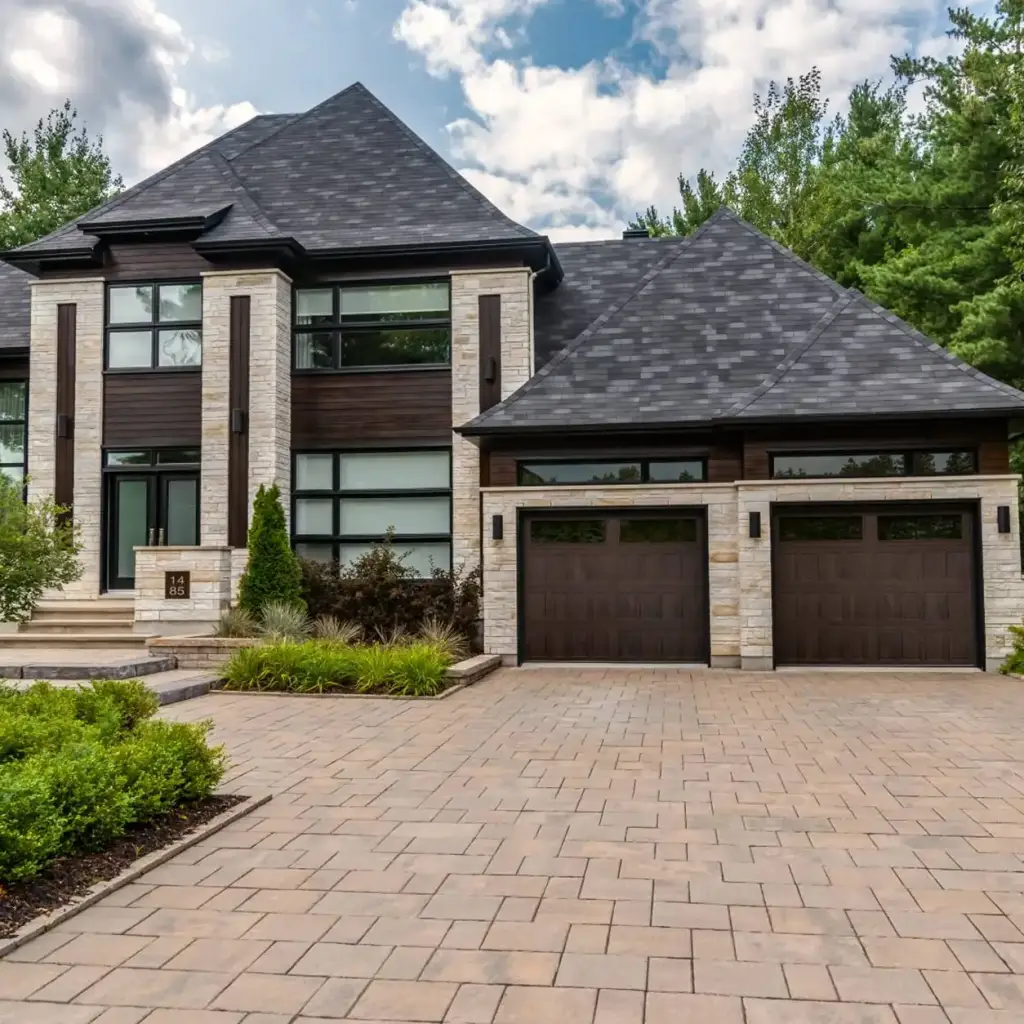 Traditional Fiberglass Garage Doors